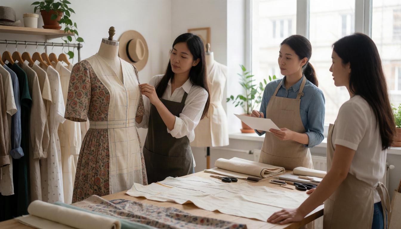 Services shaped around the garment